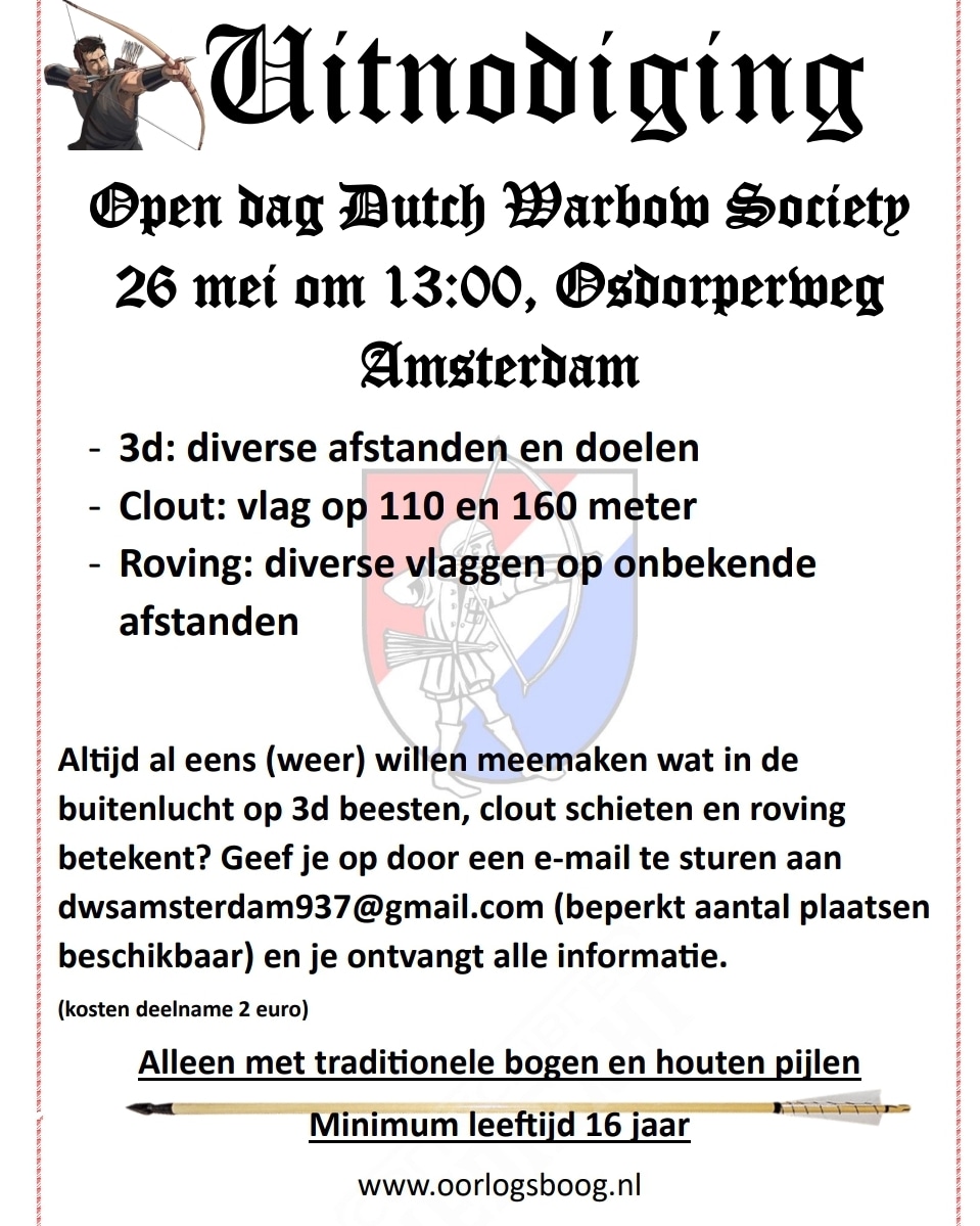 Uitnodiging Open dag DWS Amsterdam